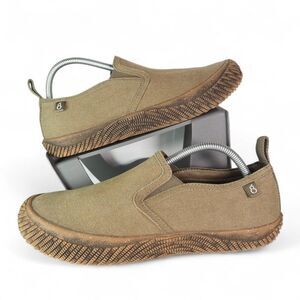 Hybrid‎ Green Label Lively  Eco-Friendly Slip-on Shoes Olive HGL3029 Men's 9